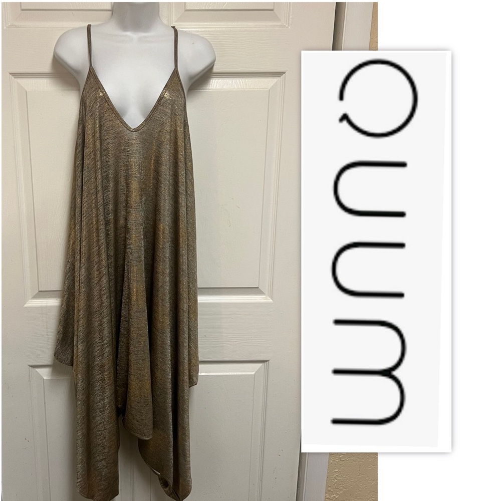 QUUM Gold Metallic Genie Jumper